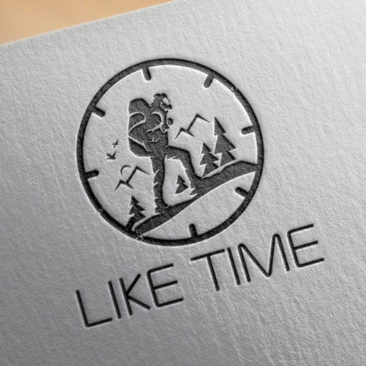 Дизайн логотипа Like Time
